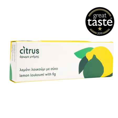 Citrus - Παραδοσιακό Λουκούμι Σύκο με Λεμόνι
