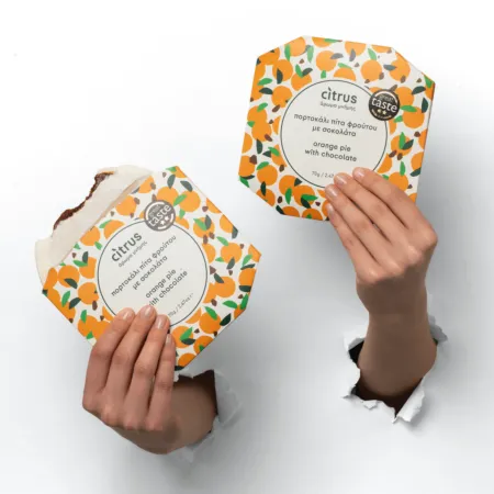 Citrus - Παραδοσιακή Πίτα με Πορτοκάλι και Σοκολάτα