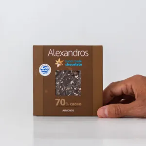 Alexandros - Σοκολάτα 70% Κακάο με Αμύγδαλα