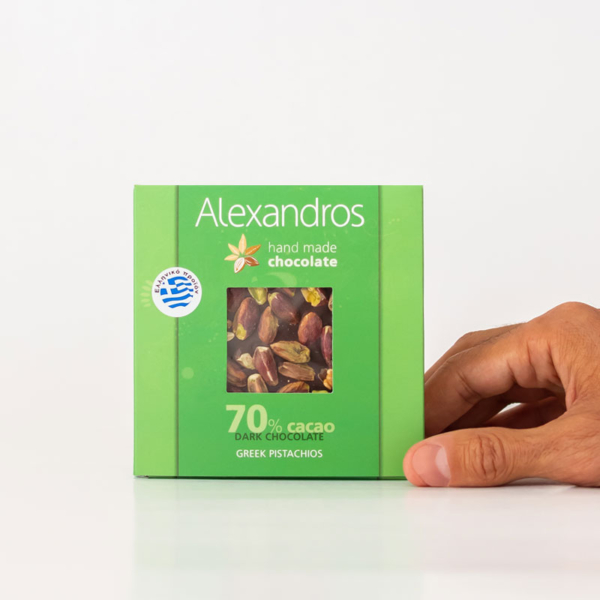 Alexandros - Σοκολάτα Υγείας με Ελληνικά Φιστίκια