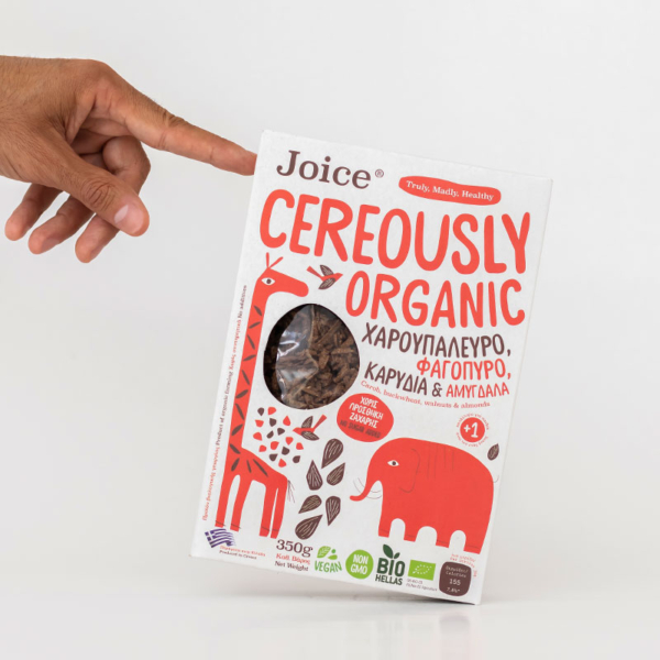 Joice - Βιολογικά Δημητριακά με Χαρουπάλευρο