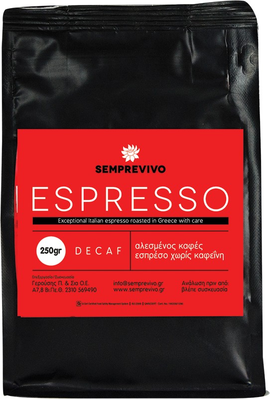 Semprevivo - Καφές Espresso Decaf