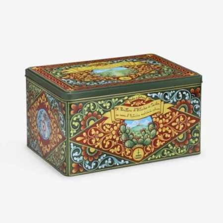 Dolce & Gabbana - Panettone με Κρέμα Pistachios Σικελίας σε Πράσινο Κουτί, 600g