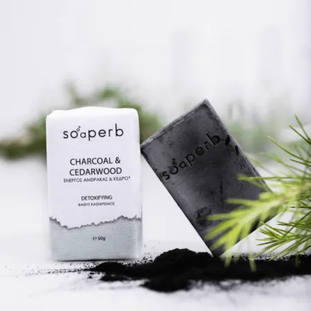 Soaperb – Charcoal & Cedarwood