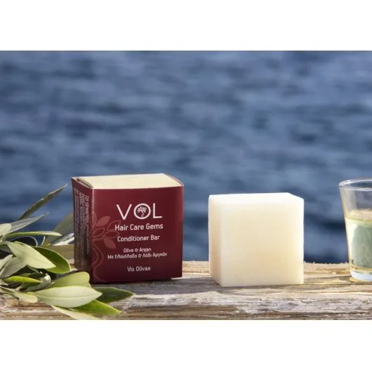 Vis Olivae - Στερεό Conditioner με Ελαιόλαδο & Αργκάν
