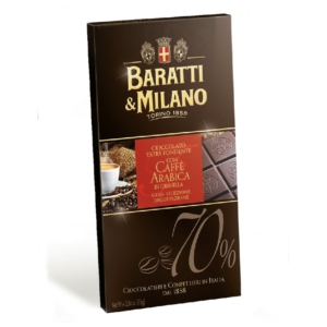 Baratti & Milano - Μαύρη Σοκολάτα με Καφέ Arabica