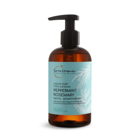 Sirra Organics - Liquid Soap Peppermint & Rosemary