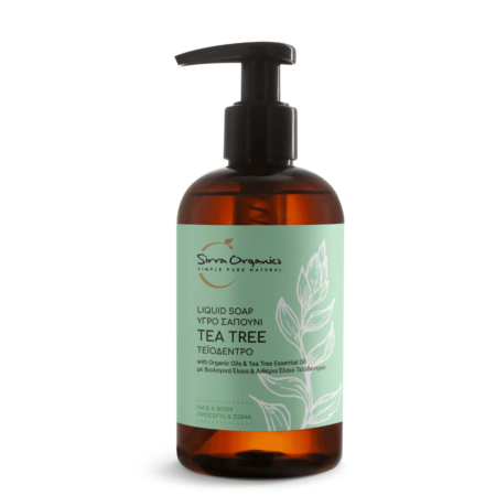 Sirra Organics - Υγρό Σαπούνι Τεϊόδενδρο
