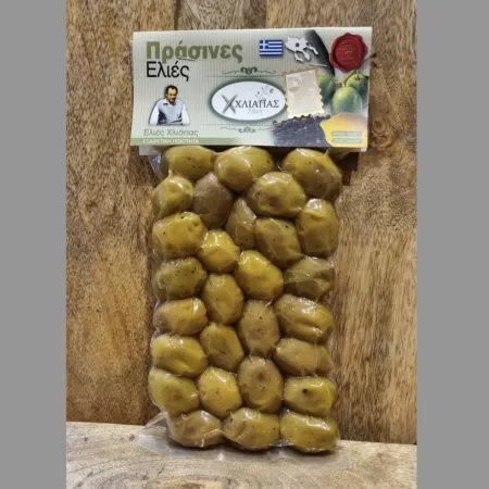 Chliapas - Green Olives with Lemon & Pepper