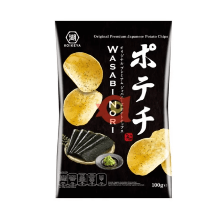 Koikeya Potechi Chips Wasabi Nori