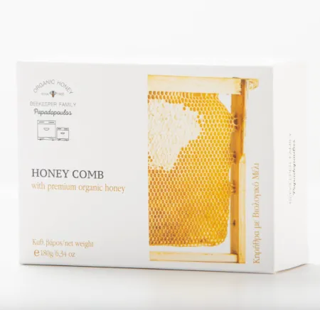 Beekeeper Family - Κηρήθρα με Βιολογικό Μέλι