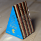 La Molina Ottavio - A slice of a big cake of dark, milk and white gianduja