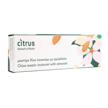 Citrus - Παραδοσιακό Λουκούμι Μαστίχα Χίου με Αμύγδαλα