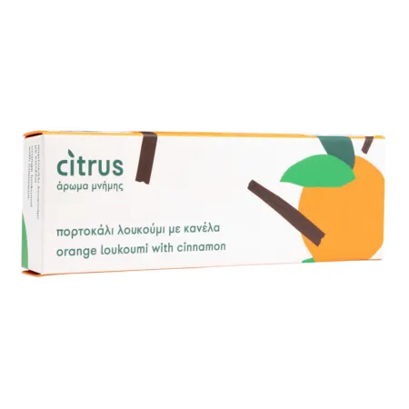 Citrus - Παραδοσιακό Λουκούμι Πορτοκάλι με Κανέλα