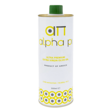 alpha pi - Premiun Εξαιρετικό Παρθένο Ελαιόλαδο Tin, 500ml