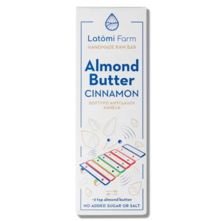 Latomi Farm - Μπάρα με Βούτυρο Αμυγδάλου & Κανέλα, 50gr
