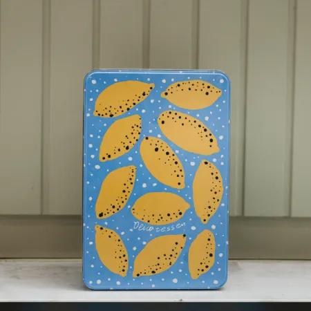 Olicatessen Metal Box - Lemons