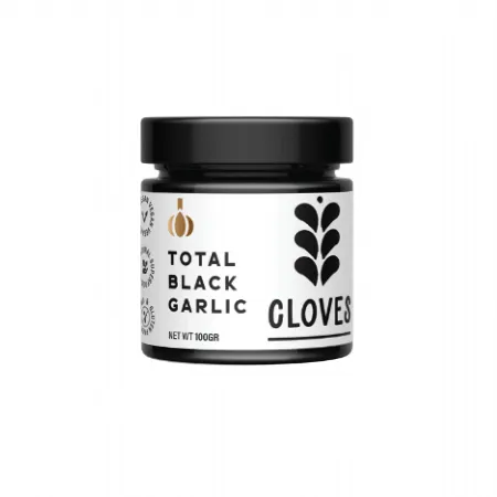 Black Garlic Downvillage - Μαύρο Σκόρδο Σκελίδες, 100g