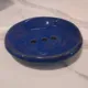 Lavetzaki - Ceramic Soap Case Blue Oval
