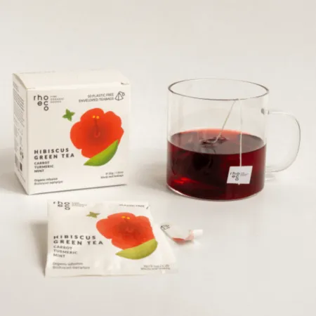 Rhoeco - Hibiscus Green Tea, Teabags