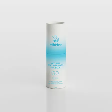 Etheleo - Natural Zinc Sunstick Sea Blue SPF 30