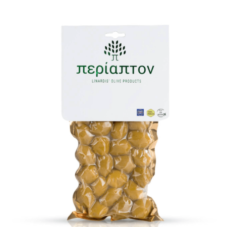 Περίαπτον - Πράσινες Ελιές Γεμιστές με Αμύγδαλο