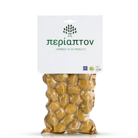 Περίαπτον - Πράσινες Ελιές Γεμιστές με Αμύγδαλο