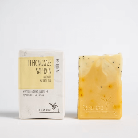 The Soaphouse - Natural Soap with Lemongrass & Saffron