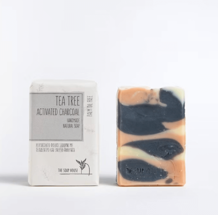 The Soaphouse - Natural Soap with Activated Charcoal & Tea Tree