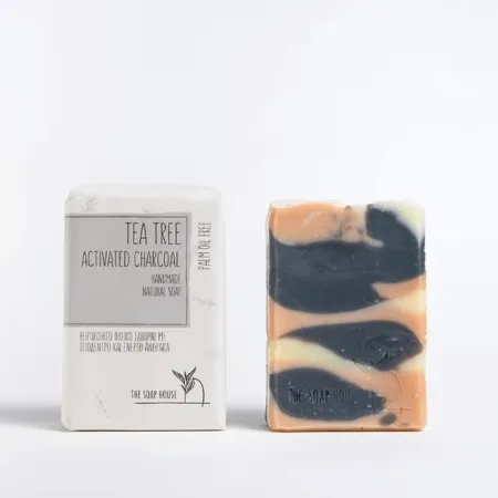 The Soaphouse - Natural Soap with Activated Charcoal & Tea Tree