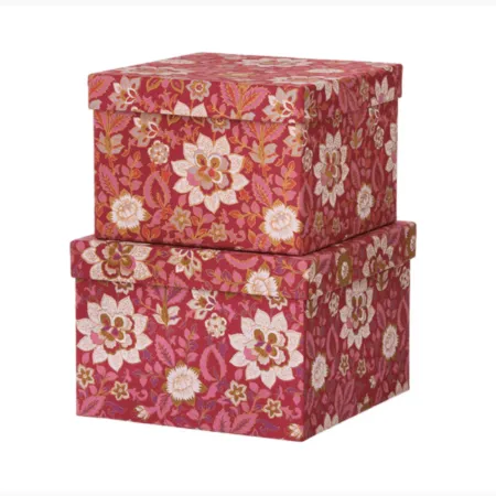 Two Boxes Cubic Sita Scarlet