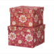 Two Boxes Cubic Sita Scarlet