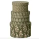 Three Round Calla Olive Boxes