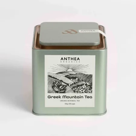 Anthea Organics - Βιολογικό Τσάι του Βουνού Tin