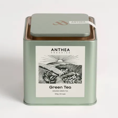 Anthea Organics - Βιολογικό Green Tea Tin