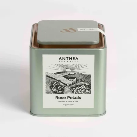 Anthea Organics - Βιολογικό Τσάι Τριαντάφυλλο Tin
