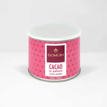 Domori - Σκόνη Σοκολάτας σε Μεταλλικό Κουτί, 200g