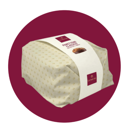 Domori - Panettone Classic με Λευκή Σοκολάτα