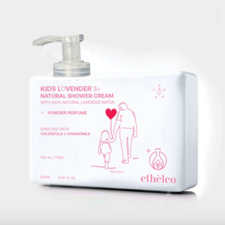 Etheleo - Kids Lovender 3+ Natural Shower Cream