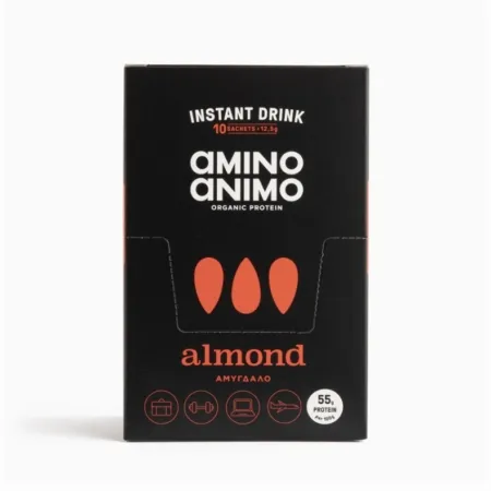 AMINO AΝΙΜO - Βιολογική Πρωτεΐνη Αμυγδάλου Travel Pack